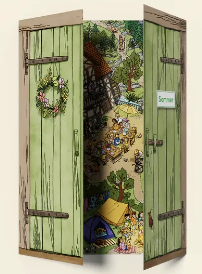 Wimmelbild "Sommer"