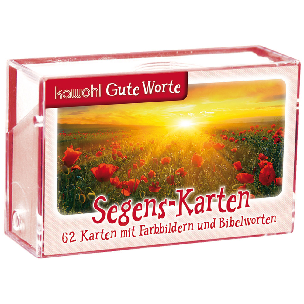62 Segens-Karten/Box