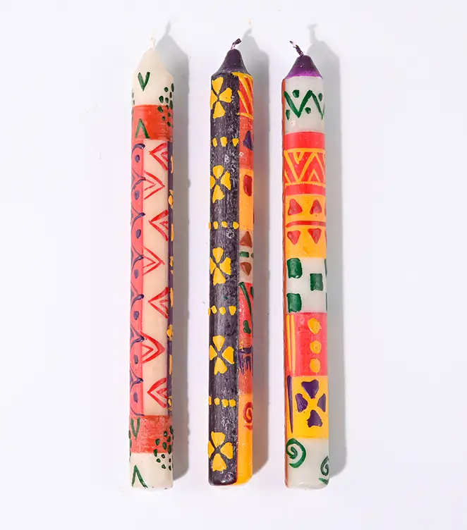 Geschenksbox Stabkerzen Indabuko 100032