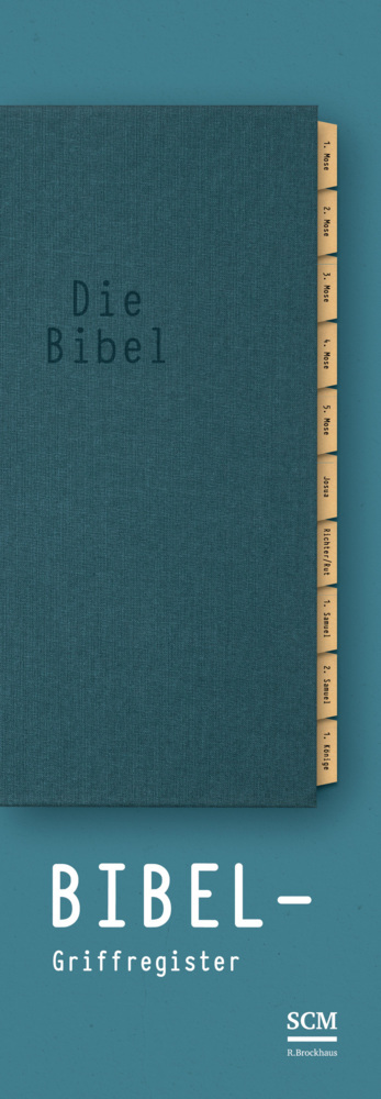 Bibel-Griffregister - blau