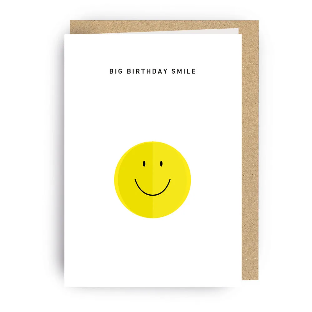 3D Klappkarte - Birthday Smile