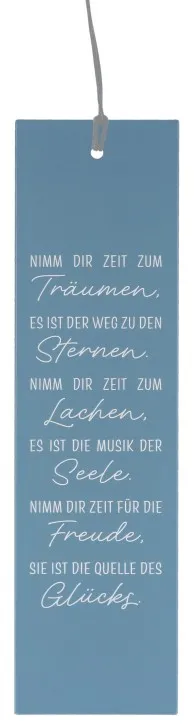 Edelstahltafel - Nimm dir Zeit