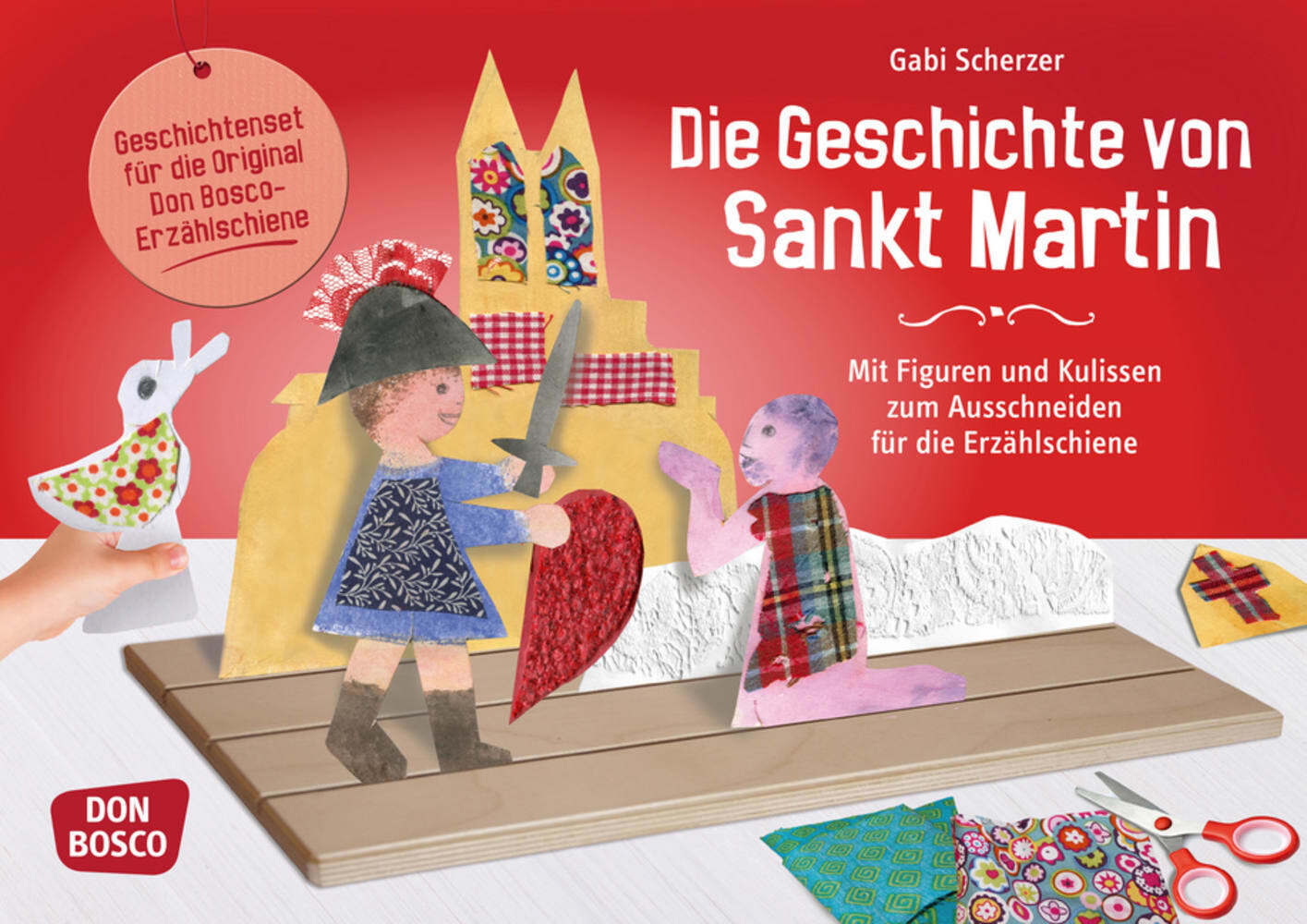 Die Geschichte von Sankt Martin. Erzählschienen-Figurenset, m. 1 Beilage