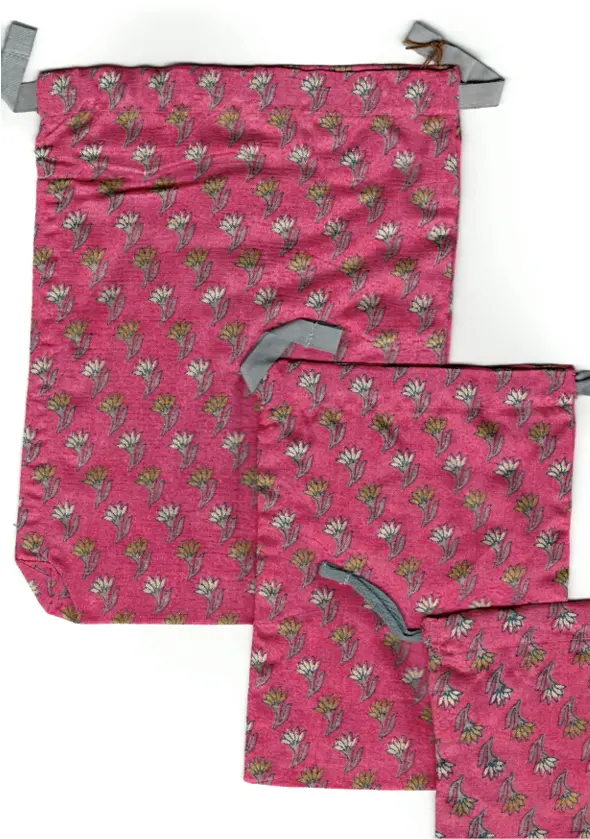 SET 3 BEUTEL - I was a Sari/Rosa