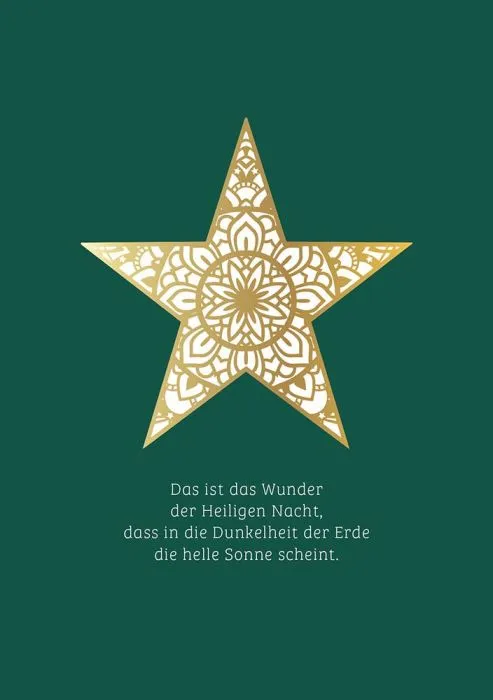 Billett - Das ist das Wunder der Heiligen Nacht