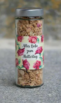 Bio-Dinkelmüsli mit Rosenblüten - Alles Liebe zum Muttertag 160g