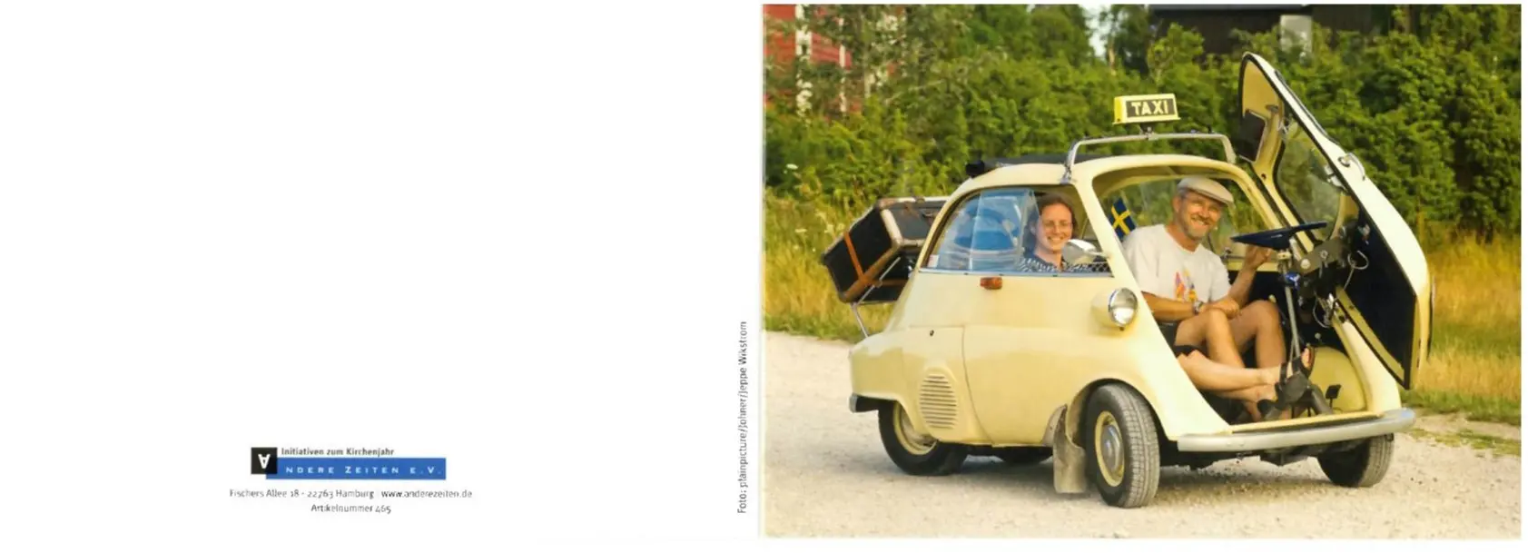 Doppelkarte Stell dir vor/Urlaub - Andere Zeiten