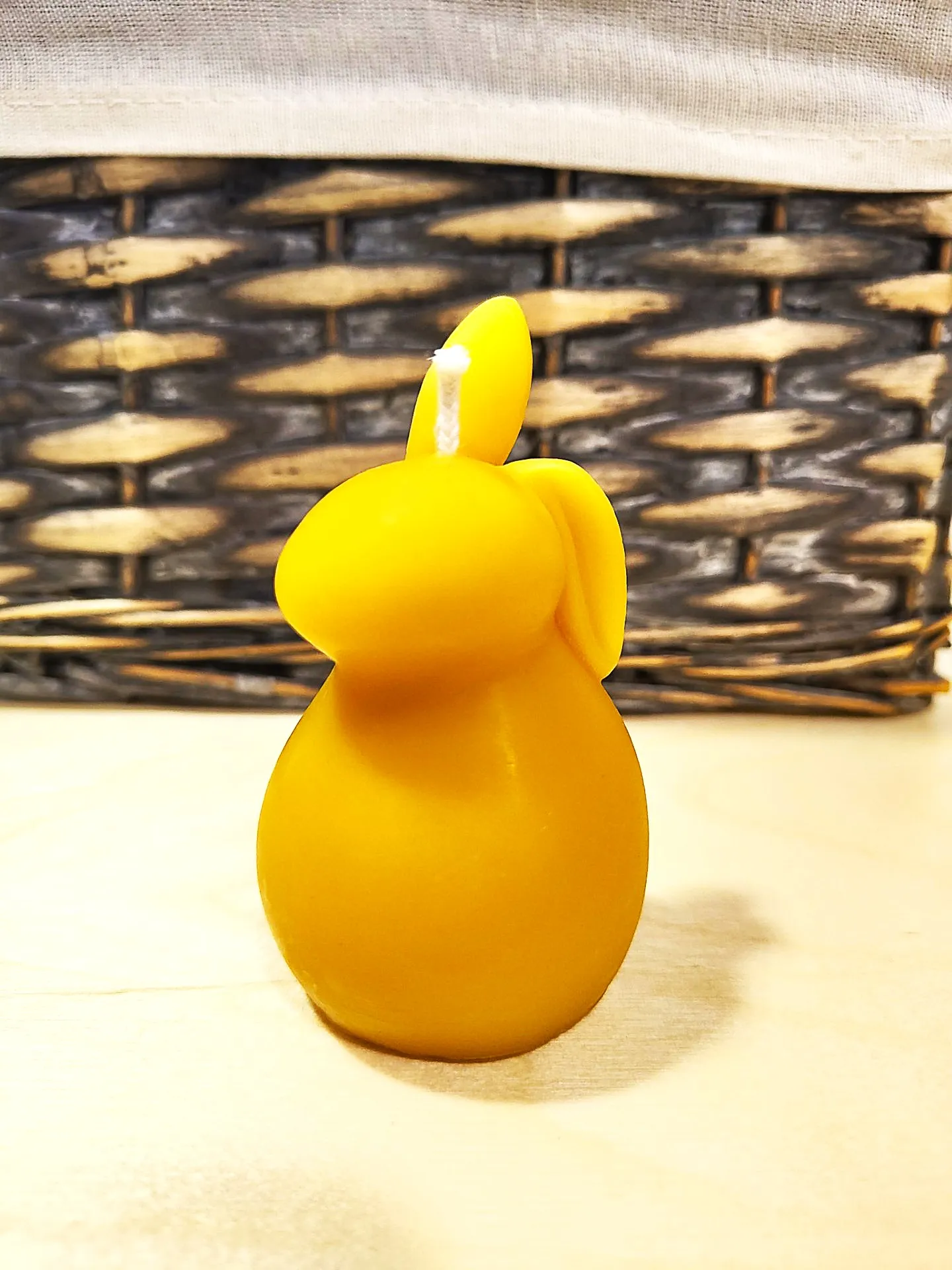 Osterkerze - Einohrhase