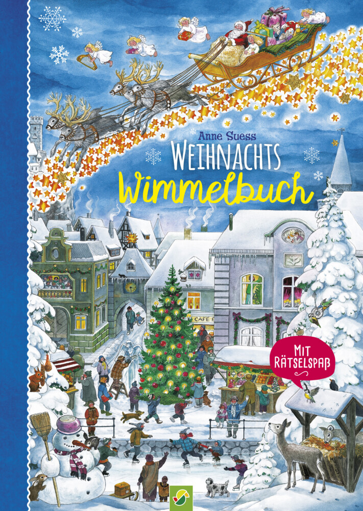Weihnachtswimmelbuch für Kinder ab 2 Jahren