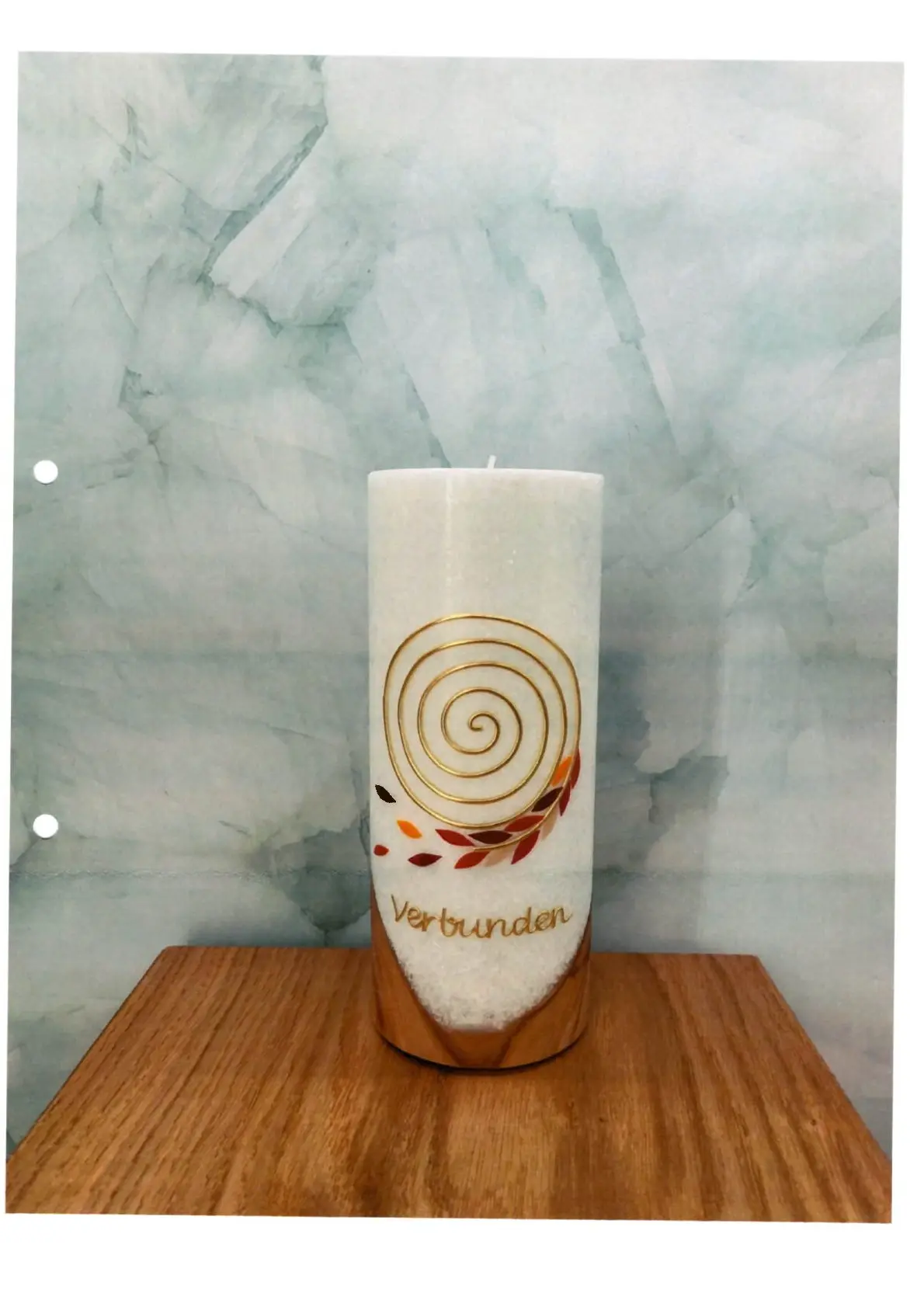 Abschieds Kerze-Verbunden AK05