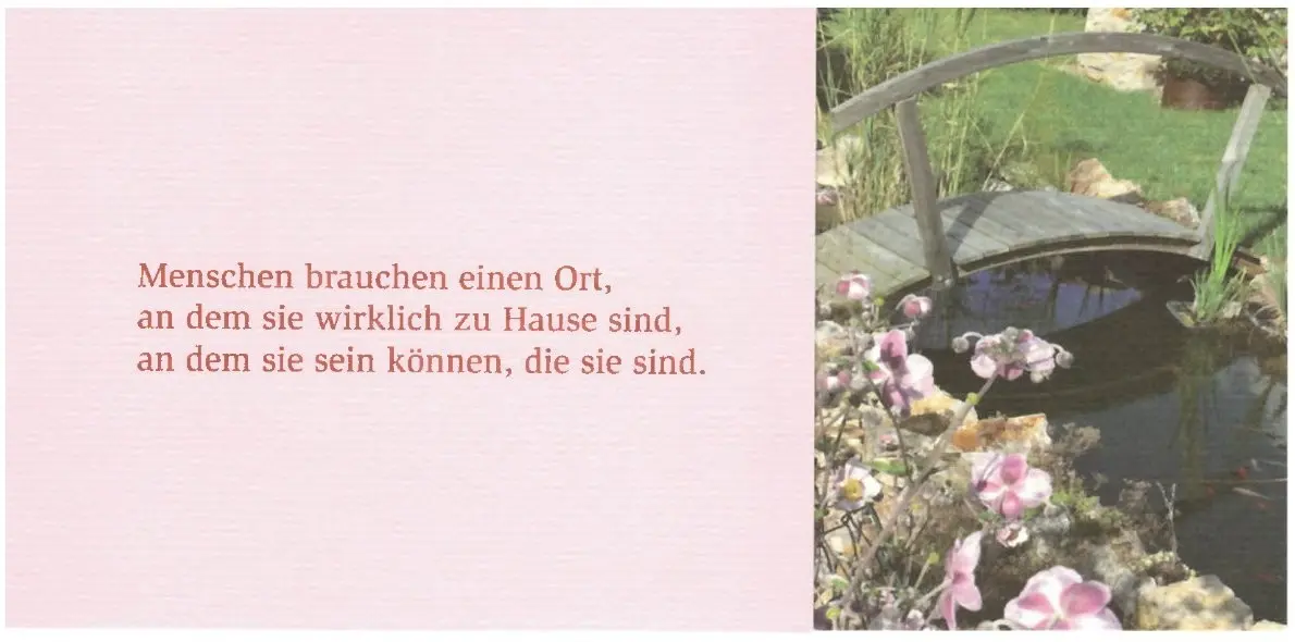 Doppelkarte Menschen brauchen ... - Für Neu-Zugezogene