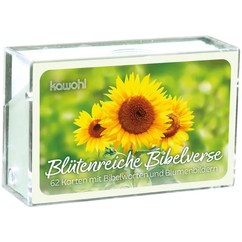 62 Blütenreiche Bibelverse/Box