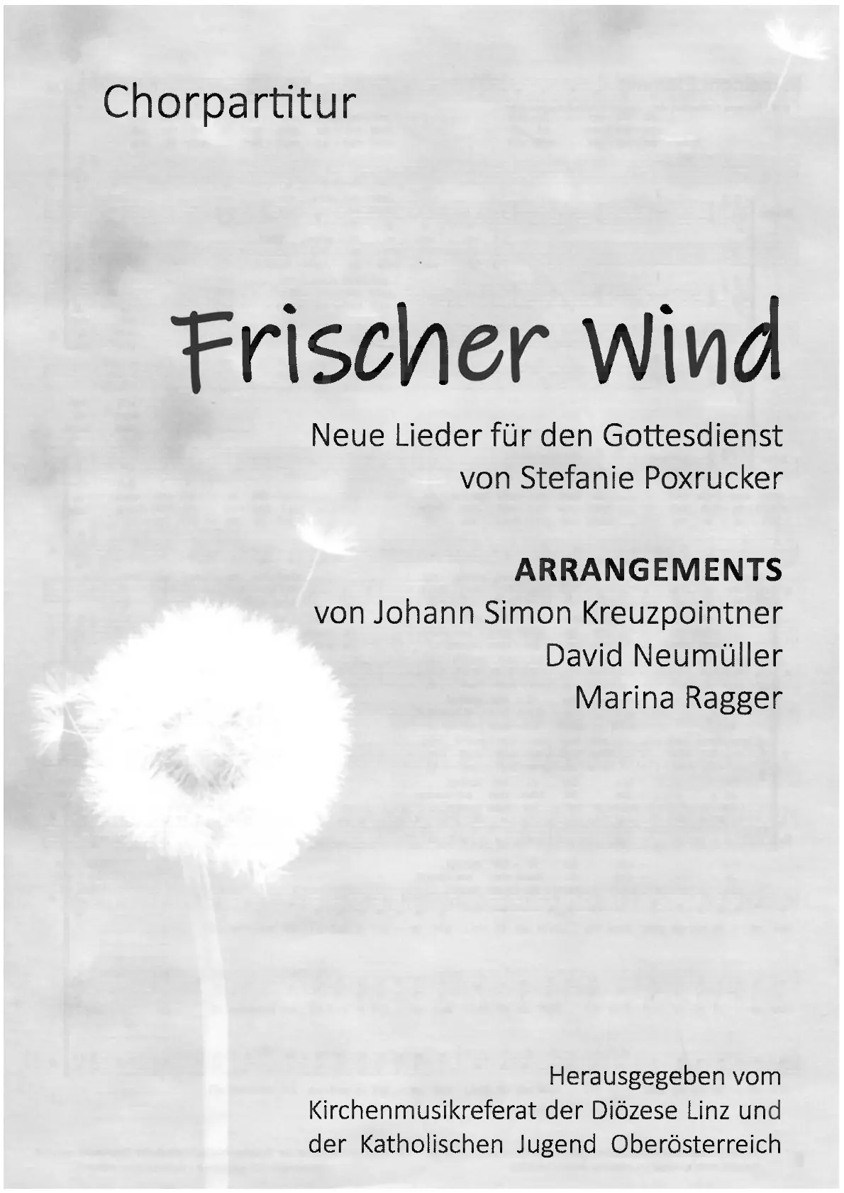 Frischer Wind - Chorpartitur
