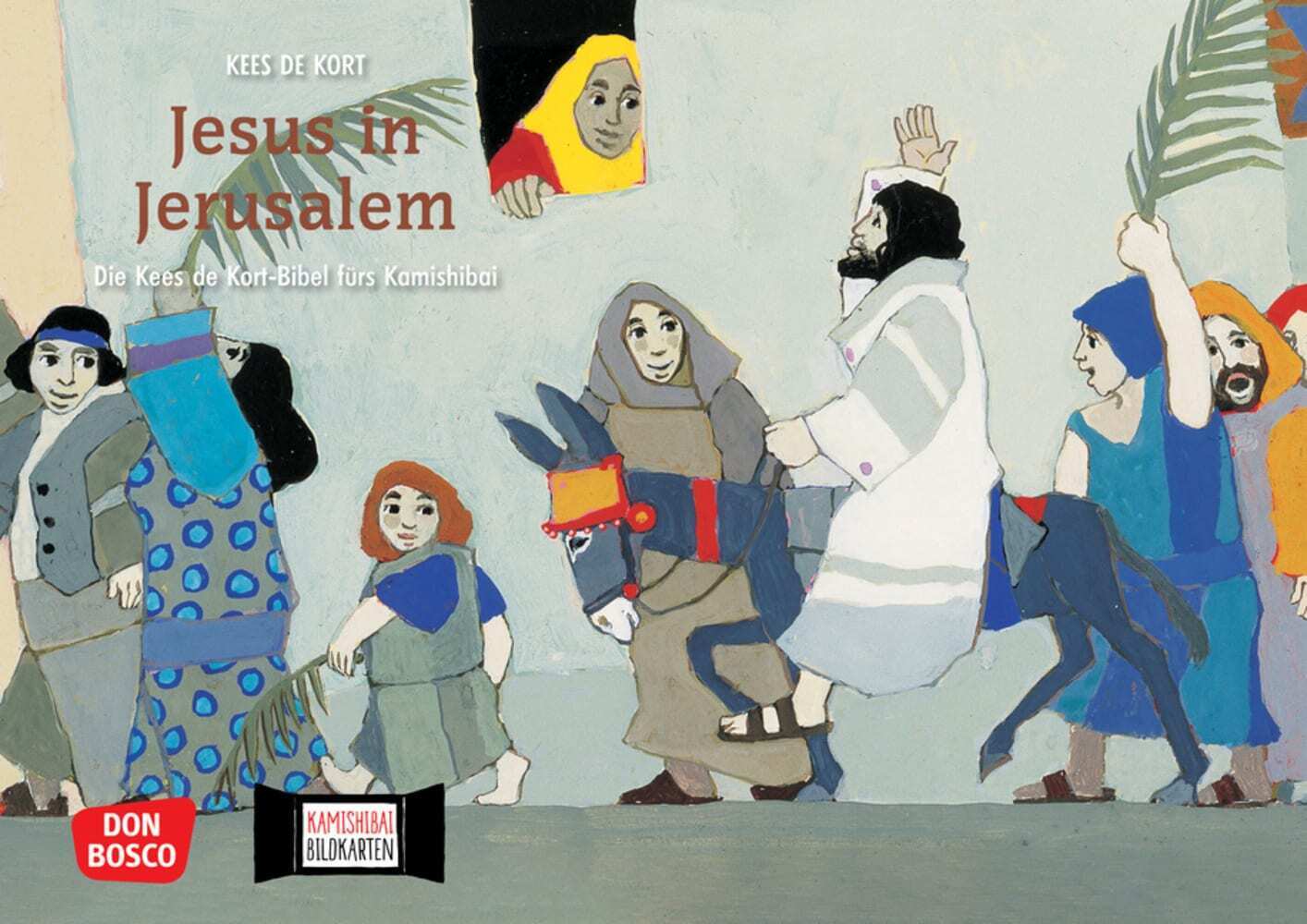 Jesus in Jerusalem Bildkarten Kees de Kort