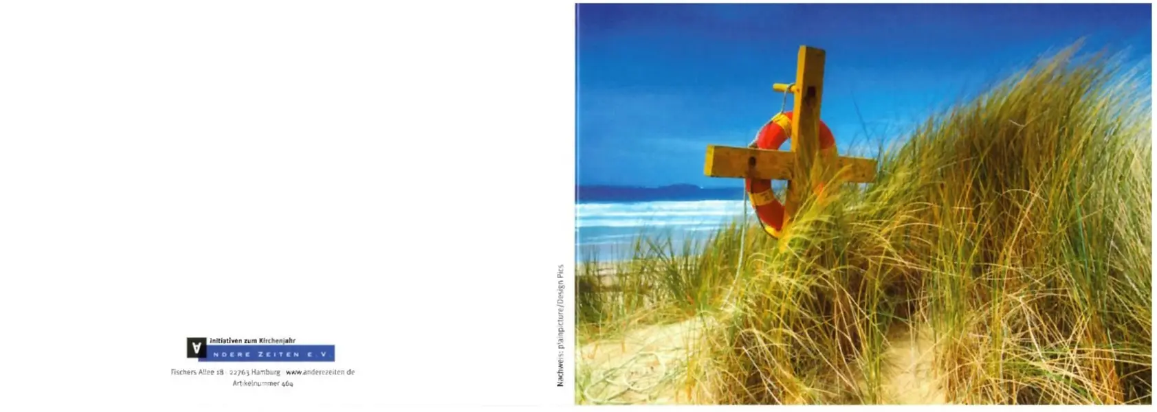 Doppelkarte Ein Kreuz/Ostern - Andere Zeiten