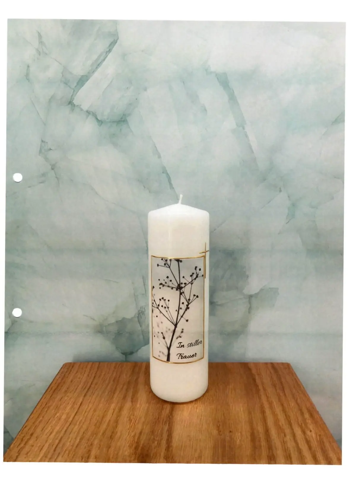 Abschieds Kerze-In stiller Trauer AK08