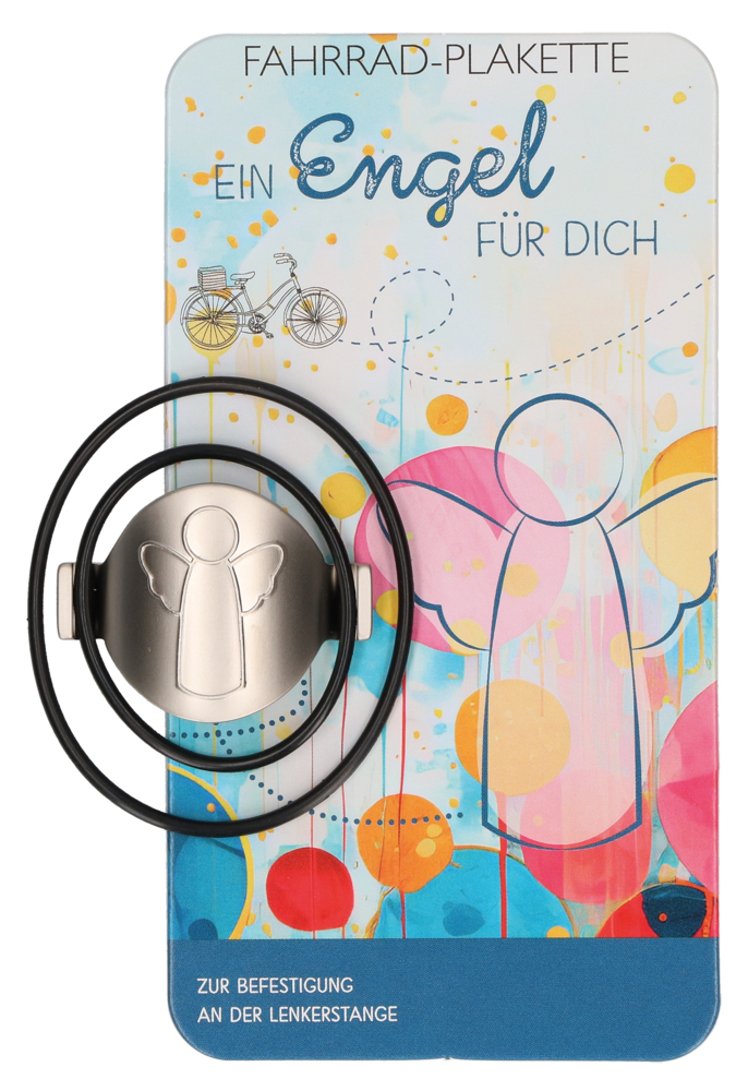 Fahrrad-Plakette Ein Engel für dich