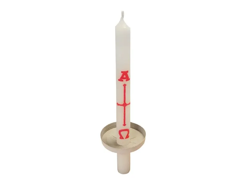 Tropfteller aus Pappe - für Ostervigilkerze dünn