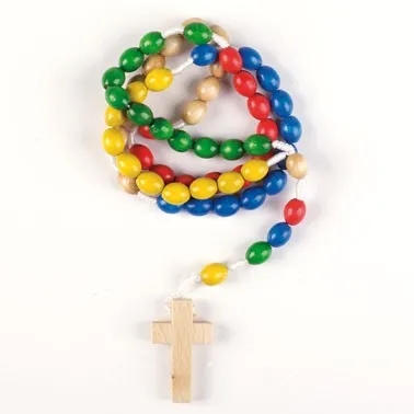Missions-Rosenkranz Holzperlen
