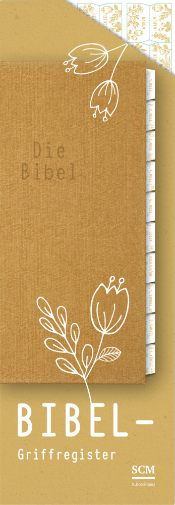 Bibel-Griffregister - gold