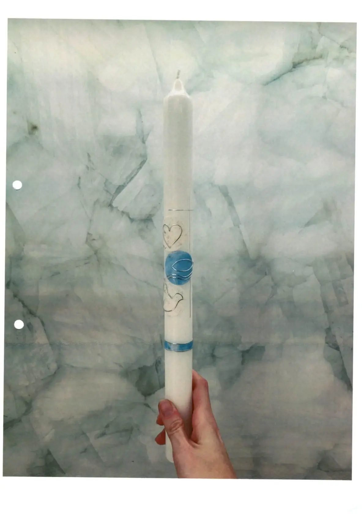 Taufkerze Manfred TKS04