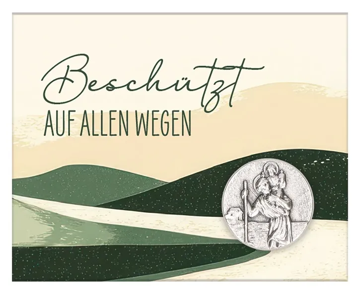 Beschützt auf allen Wegen - Kleiner Begleiter - Christophorus