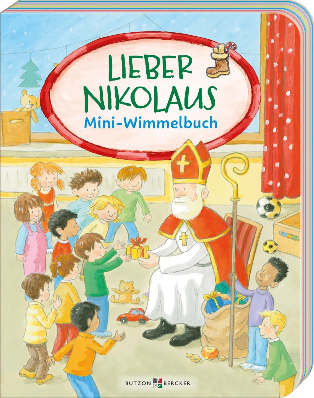 Lieber Nikolaus-Mini-Wimmelbuch