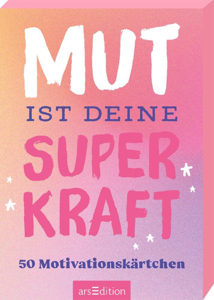 Mut ist deine Superkraft - Kartenbox für mehr Selbstvertrauen und Lebensfreude