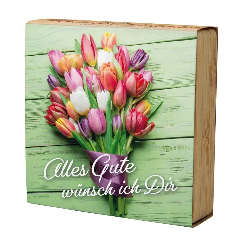 Alles Gute wünsch ich Dir - Teelichthalter