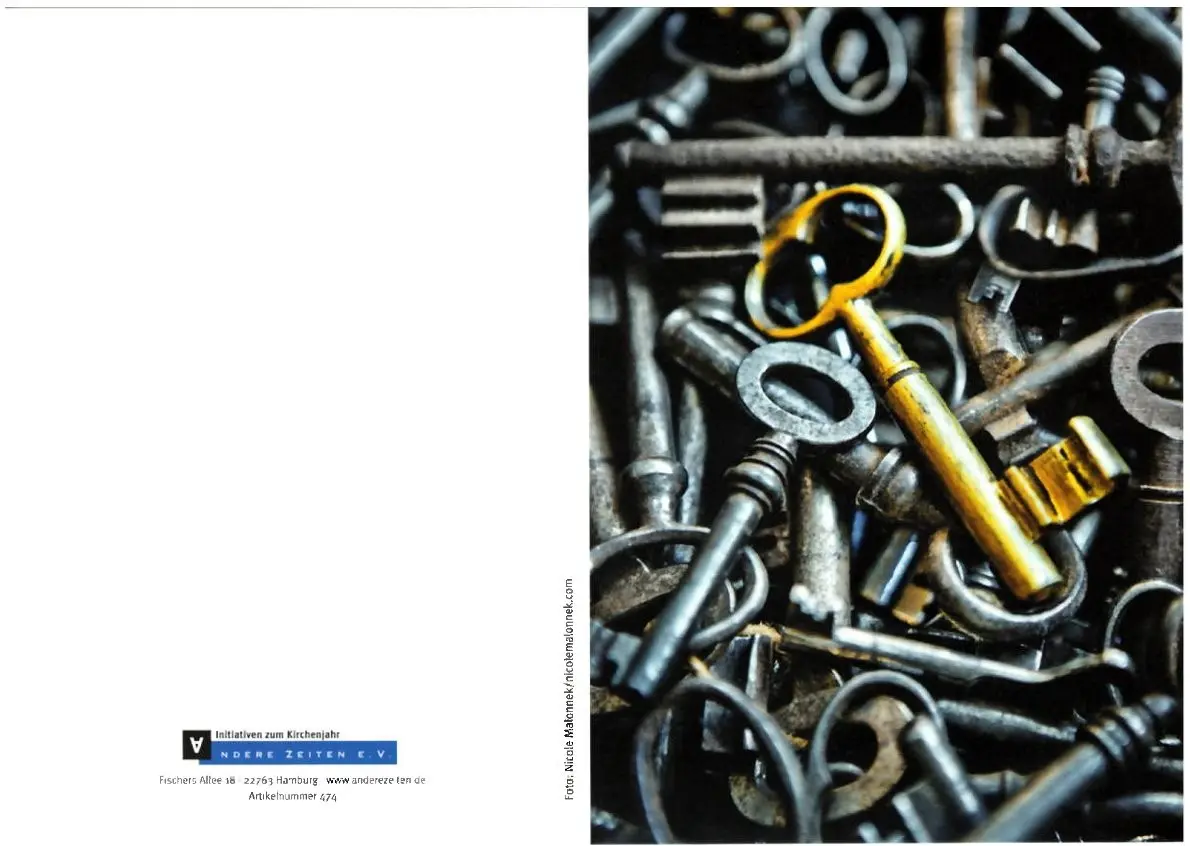 Doppelkarte Täglich öffnen sich/Sonntag - Andere Zeiten