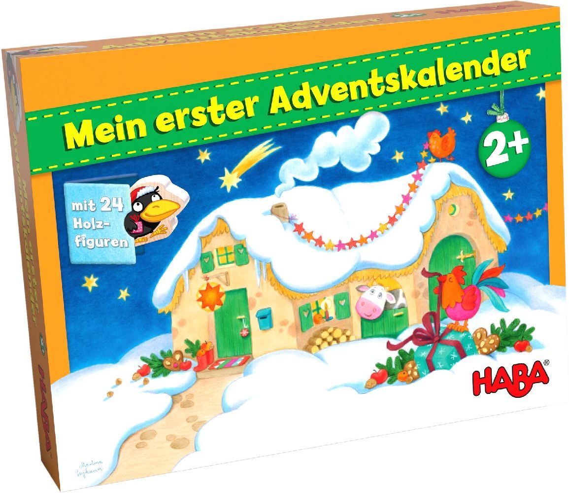 Mein erster Adventskalender  Bei den Bauernhoftieren