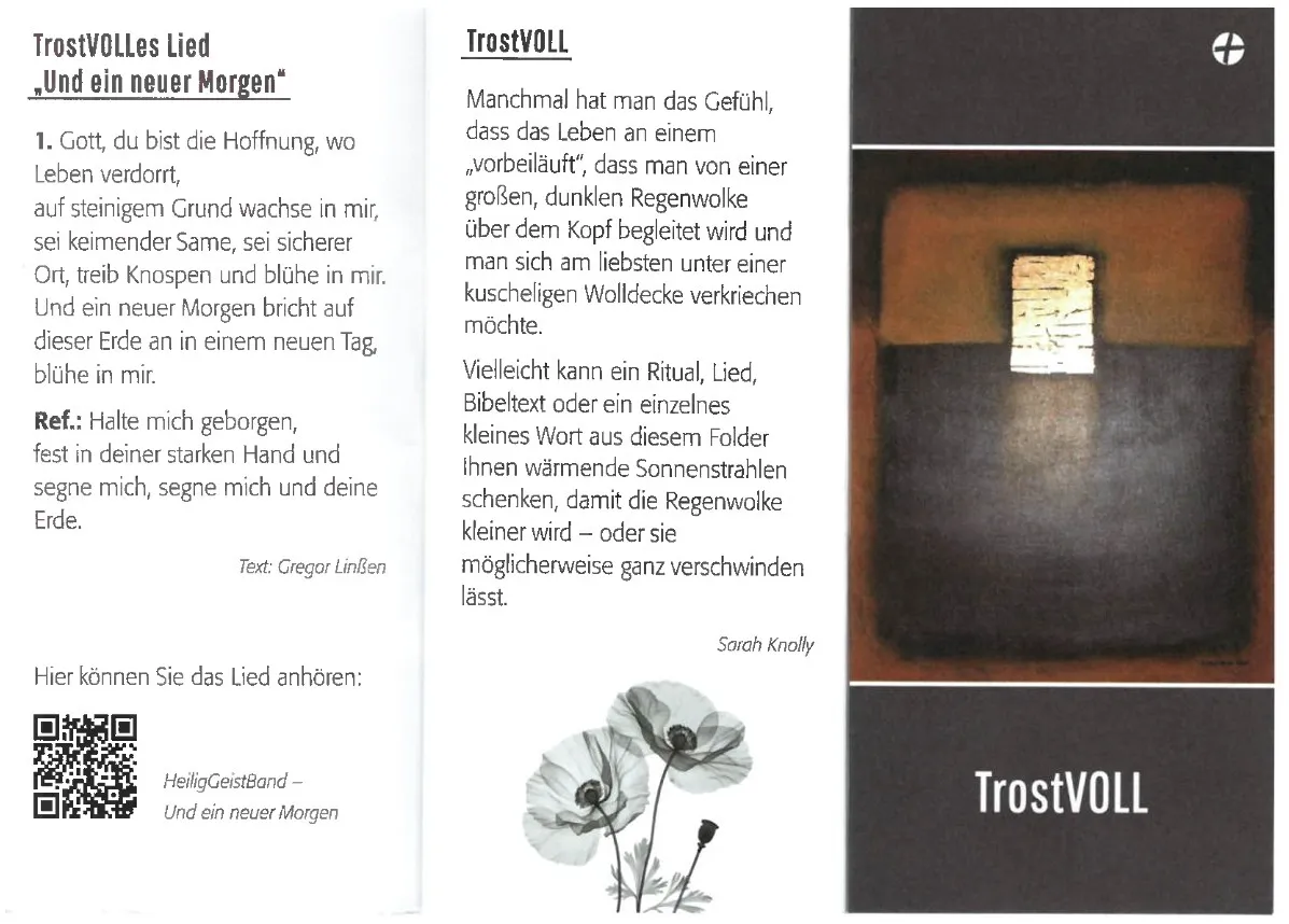 Gebetsfolder - TrostVOLL