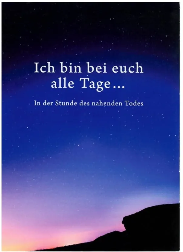 Ich bin bei euch alle Tage  Gemeindezettel (6248)