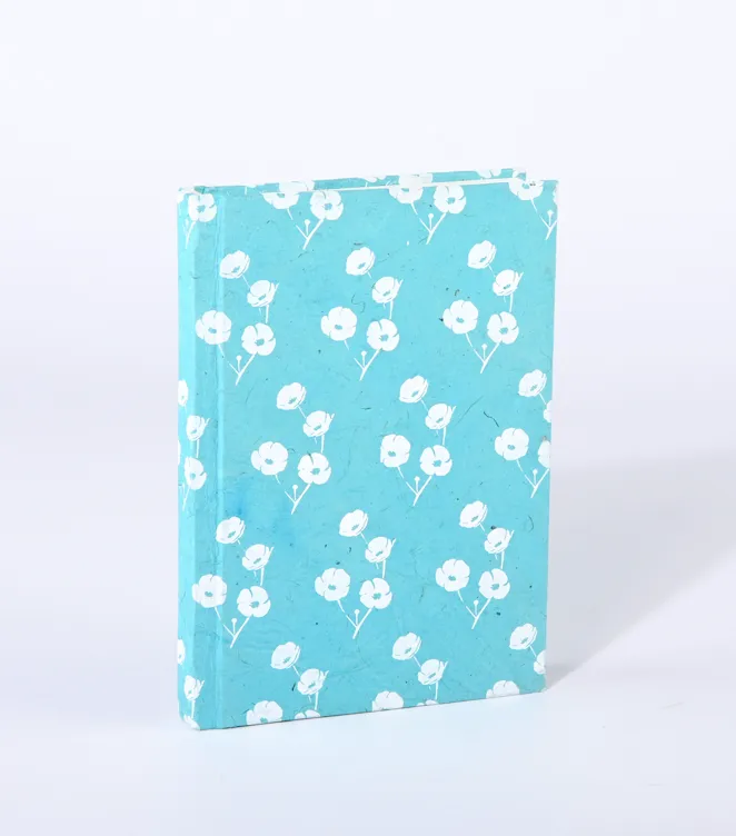 NOTIZBUCH Blümchen jade - klein  EZA150121