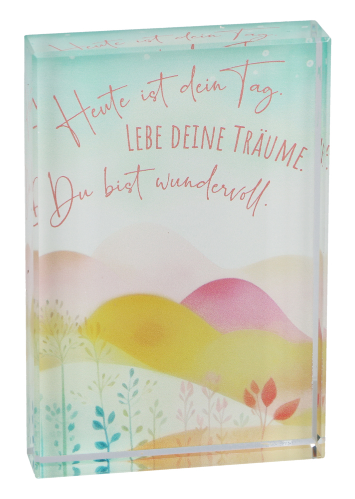 Glasquader Wünsche für dich