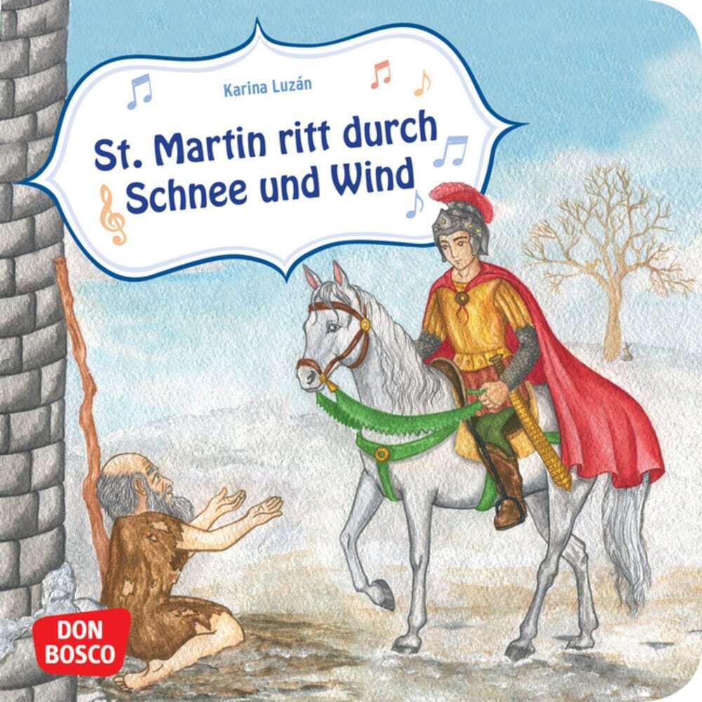 St. Martin ritt durch Schnee und