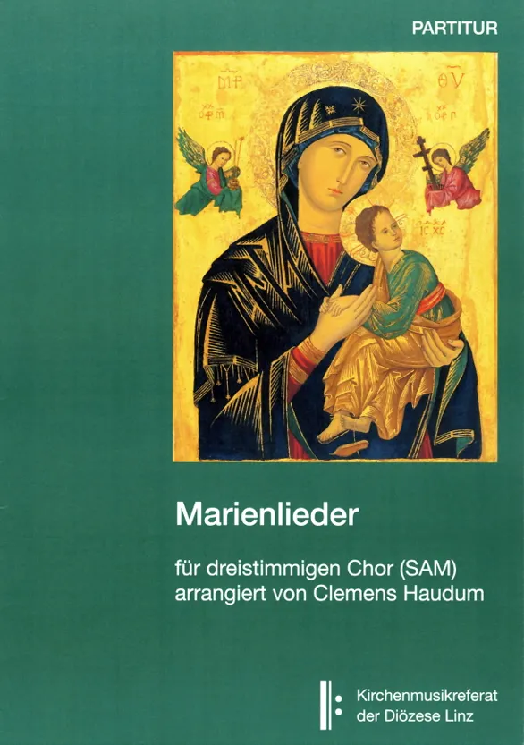 Marienlieder für dreistimmigen Chor (SAM) - Partitur