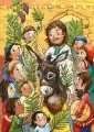 Jesus kommt-Palmsonntag-Karte für Kinder 6211