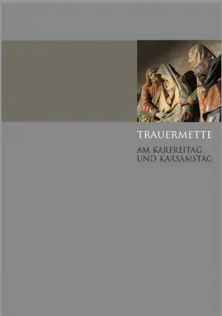 Trauermette am Karfreitag und Karsamstag 6156
