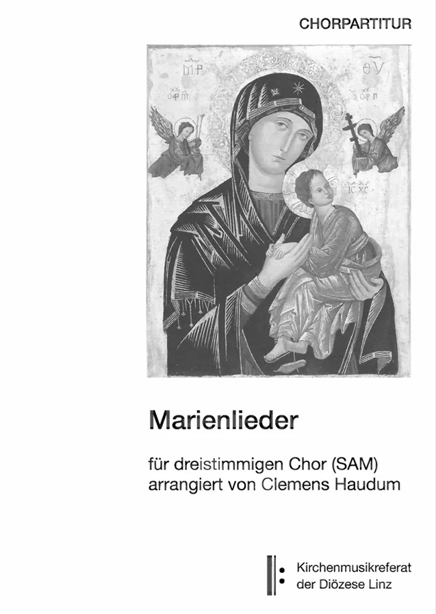 Marienlieder für dreistimmigen Chor (SAM) - Chorpartitur