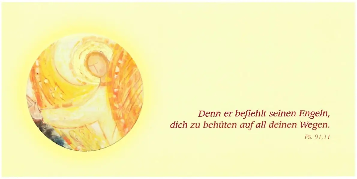 Billett zum Krankenbesuch: Denn er befiehlt