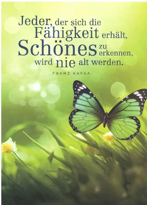 Geburtstagsbillett Jeder, der sich die Fähigkeit