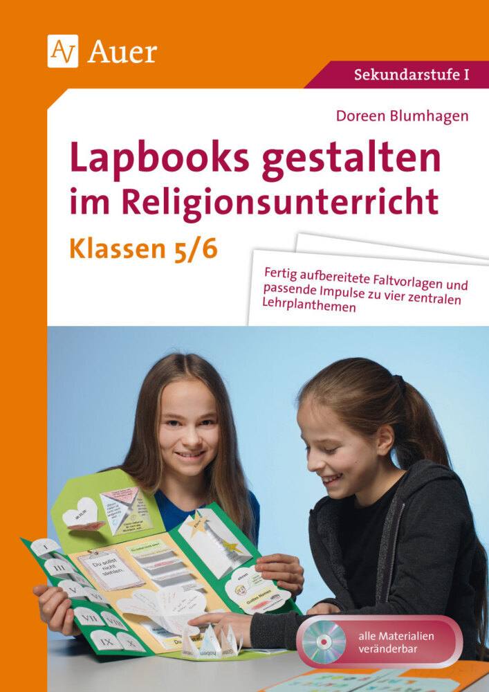 Lapbooks gestalten im Religionsunterricht 5-6, m. 1 CD-ROM