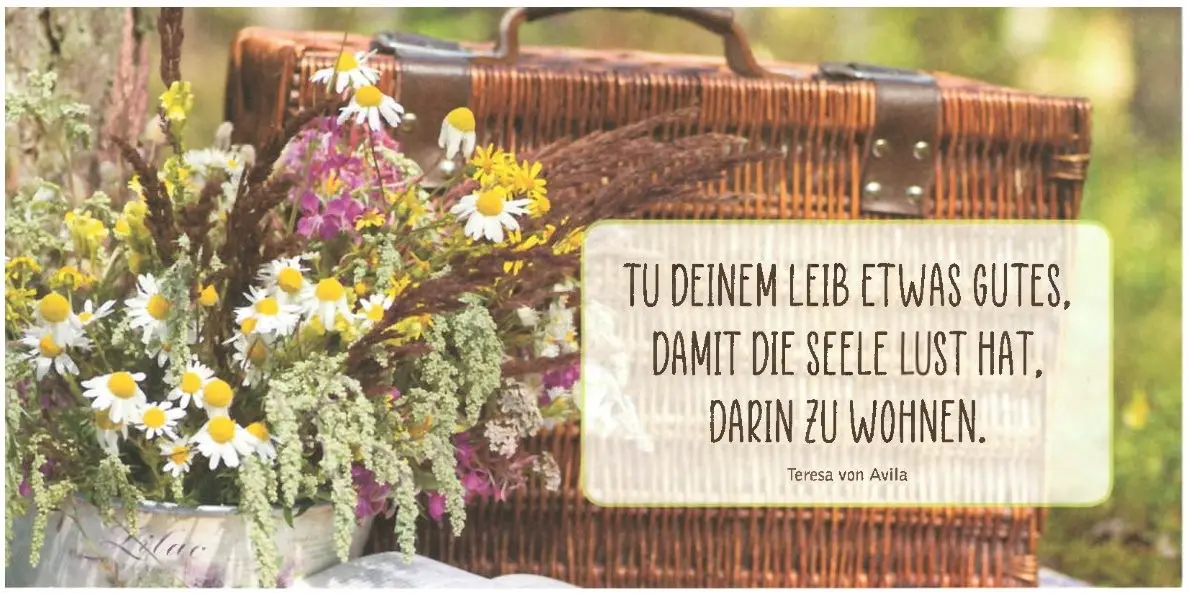 Geburtstagsbillett Tu deinem Leib etwas Gutes