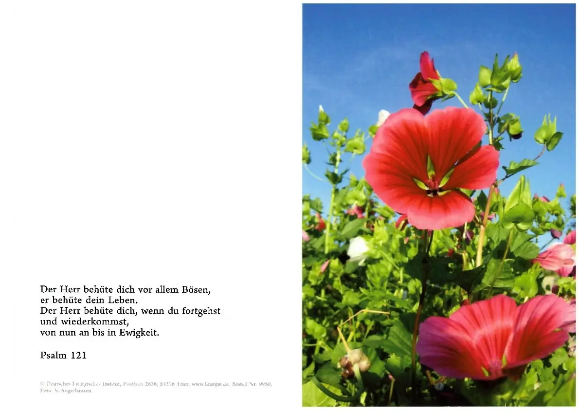 Billett Der Herr behüte dich 9950