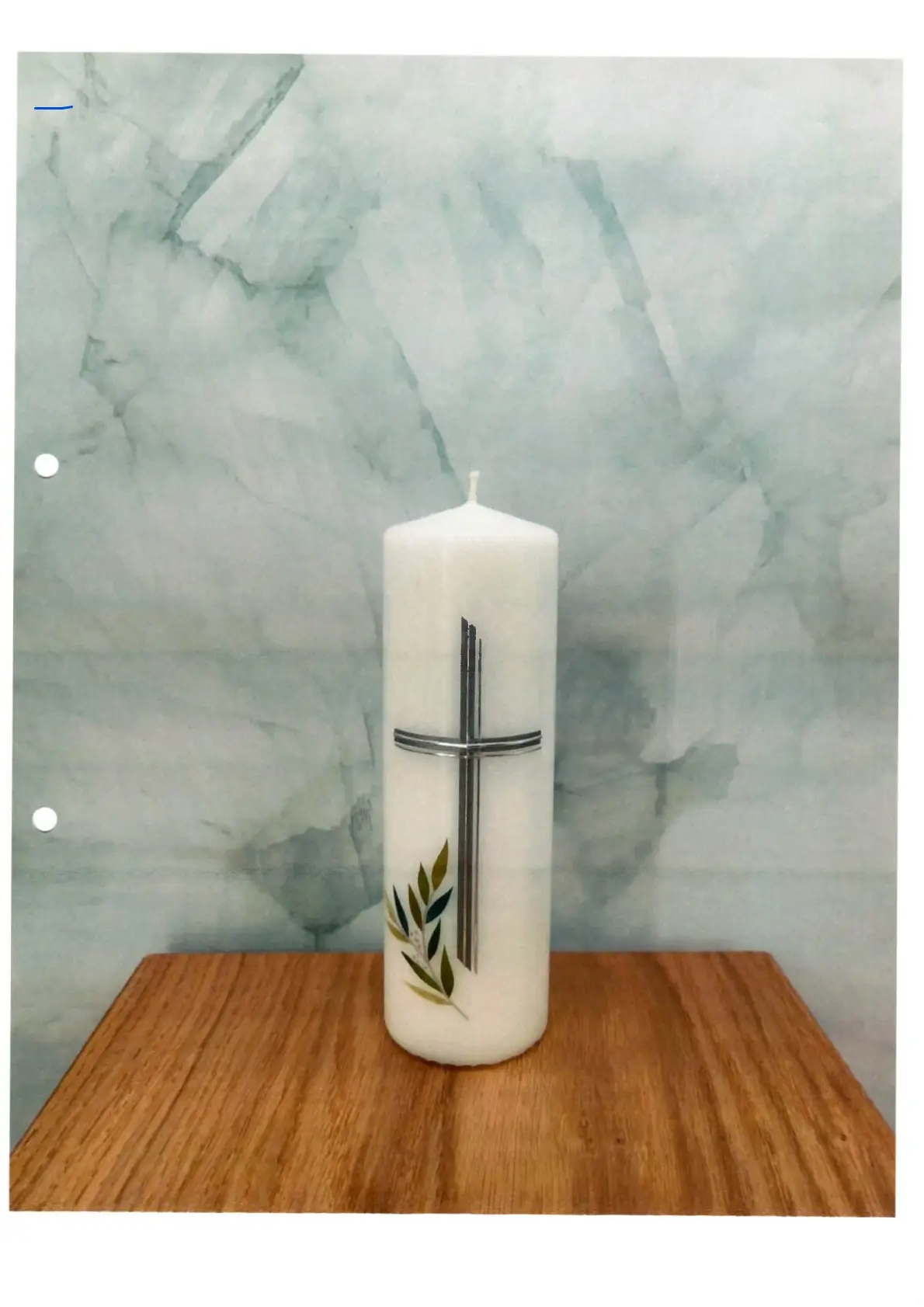 Abschieds Kerze-Kreuz AK07