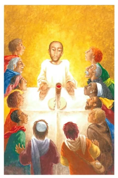 Bildchen Abendmal/Fuchshuber