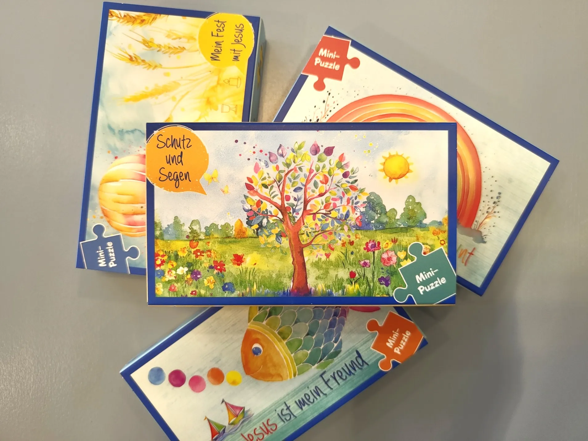 Mini-Puzzle - Schutz und Segen