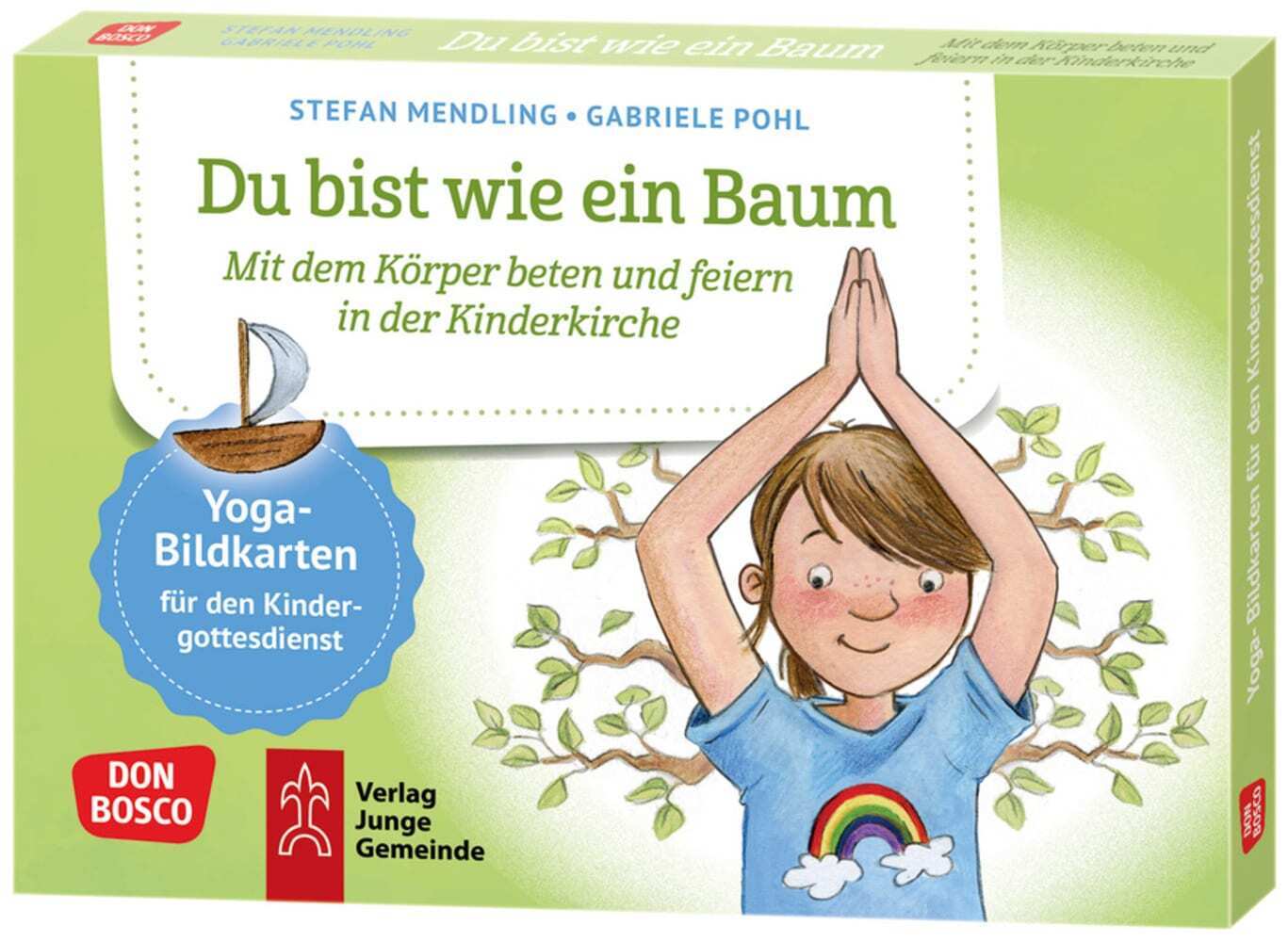 Du bist wie ein Baum. Yoga-Bildkarten für den Kindergottesdienst, m. 1 Beilage