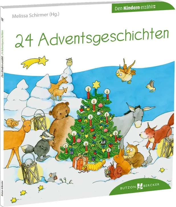24 Adventsgeschichten den Kindern erzählt